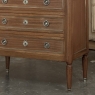 Antique French Louis XVI Mahogany Semainier Chest of 7 Drawers