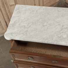 Antique French Louis XVI Mahogany Semainier Chest of 7 Drawers