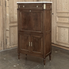 Antique French Louis XVI Mahogany Secretary ~ Cabinet