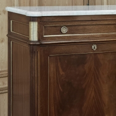 Antique French Louis XVI Mahogany Secretary ~ Cabinet