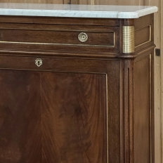 Antique French Louis XVI Mahogany Secretary ~ Cabinet