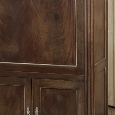 Antique French Louis XVI Mahogany Secretary ~ Cabinet