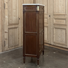 Antique French Louis XVI Mahogany Secretary ~ Cabinet