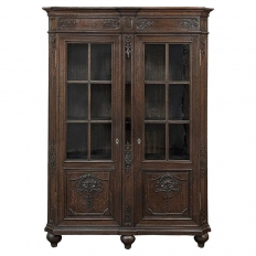 19th Century Liegeoise Louis XIV Bookcase ~ Bibliotheque