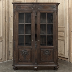 19th Century Liegeoise Louis XIV Bookcase ~ Bibliotheque