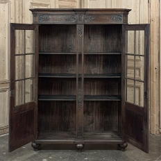 19th Century Liegeoise Louis XIV Bookcase ~ Bibliotheque