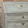 19th Century Country French Louis XVI Painted Secretaire