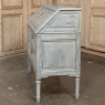 19th Century Country French Louis XVI Painted Secretaire