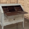 19th Century Country French Louis XVI Painted Secretaire