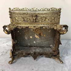 19th Century French Chinoiserie Bronze Jardiniere ~ Planter