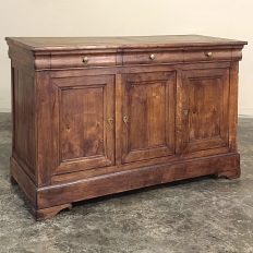 19th Century French Louis Philippe Period Cherrywood Buffet ~ Credenza