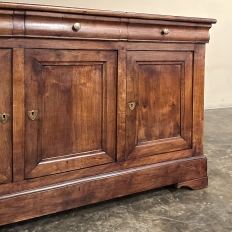 19th Century French Louis Philippe Period Cherrywood Buffet ~ Credenza