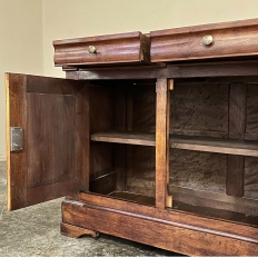 19th Century French Louis Philippe Period Cherrywood Buffet ~ Credenza