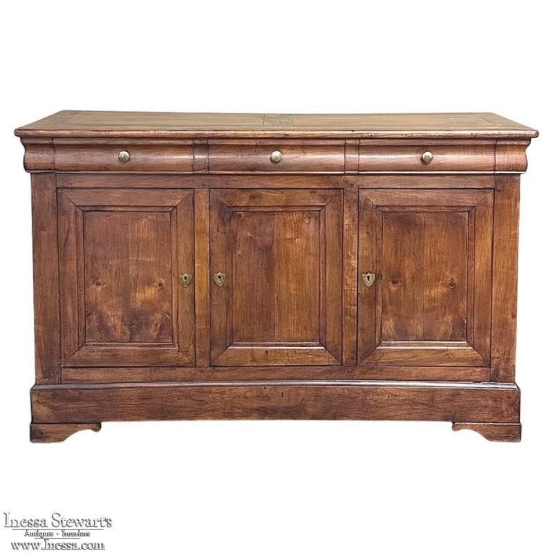 19th Century French Louis Philippe Period Cherrywood Buffet ~ Credenza