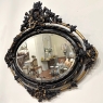 Antique French 19th Century Louis XVI Oval Mirror