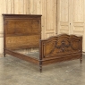 19th Century French Louis XVI Walnut 4-Piece Bedroom Set