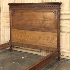 19th Century French Louis XVI Walnut 4-Piece Bedroom Set