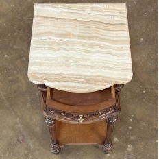 19th Century French Louis XVI Walnut 4-Piece Bedroom Set