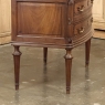 19th Century French Louis XVI Walnut 4-Piece Bedroom Set
