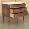 19th Century French Louis XVI Walnut 4-Piece Bedroom Set