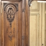 19th Century French Louis XVI Walnut Triple Armoire