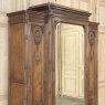 19th Century French Louis XVI Walnut Triple Armoire