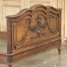 19th Century French Louis XVI Walnut Bed (full size)