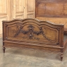 19th Century French Louis XVI Walnut Bed (full size)