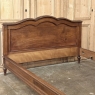 19th Century French Louis XVI Walnut Bed (full size)