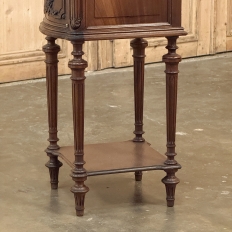 19th Century French Louis XVI Walnut Nightstand