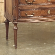 19th Century French Louis XVI Walnut Commode