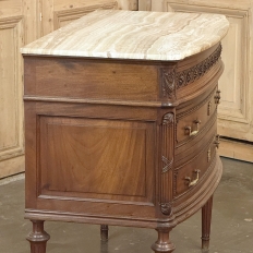 19th Century French Louis XVI Walnut Commode
