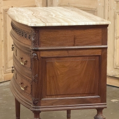 19th Century French Louis XVI Walnut Commode