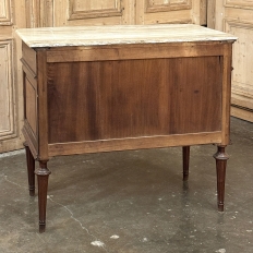 19th Century French Louis XVI Walnut Commode