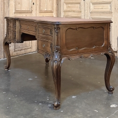 Antique French Louis XV Walnut Double-Faced Desk