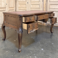 Antique French Louis XV Walnut Double-Faced Desk