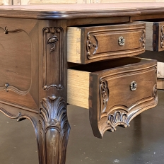 Antique French Louis XV Walnut Double-Faced Desk