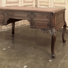 Antique French Louis XV Walnut Double-Faced Desk