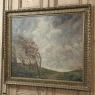 19th Century Framed Oil Painting on Canvas