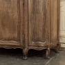18th Century French Louis XV Walnut Buffet ~ Credenza with Carrara Marble