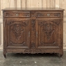 Antique Country French Louis XIV Oak Buffet