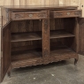 Antique Country French Louis XIV Oak Buffet