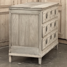 18th Century French Louis XVI Period Commode in Stripped Oak