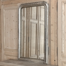 19th Century French Louis Philippe Silver Mirror