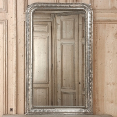 19th Century French Louis Philippe Silver Mirror
