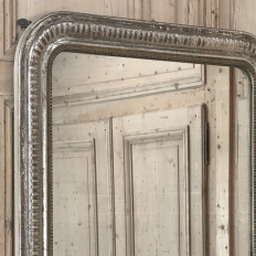 19th Century French Louis Philippe Silver Mirror