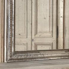19th Century French Louis Philippe Silver Mirror