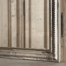 19th Century French Louis Philippe Silver Mirror