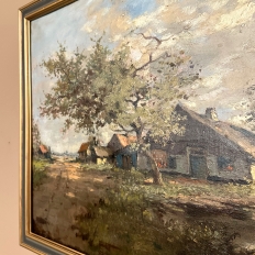 Antique Framed Oil Painting on Canvas by Henri J. Pauwels (1903-1983)