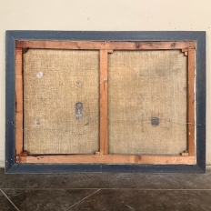 Antique Framed Oil Painting on Canvas by Henri J. Pauwels (1903-1983)